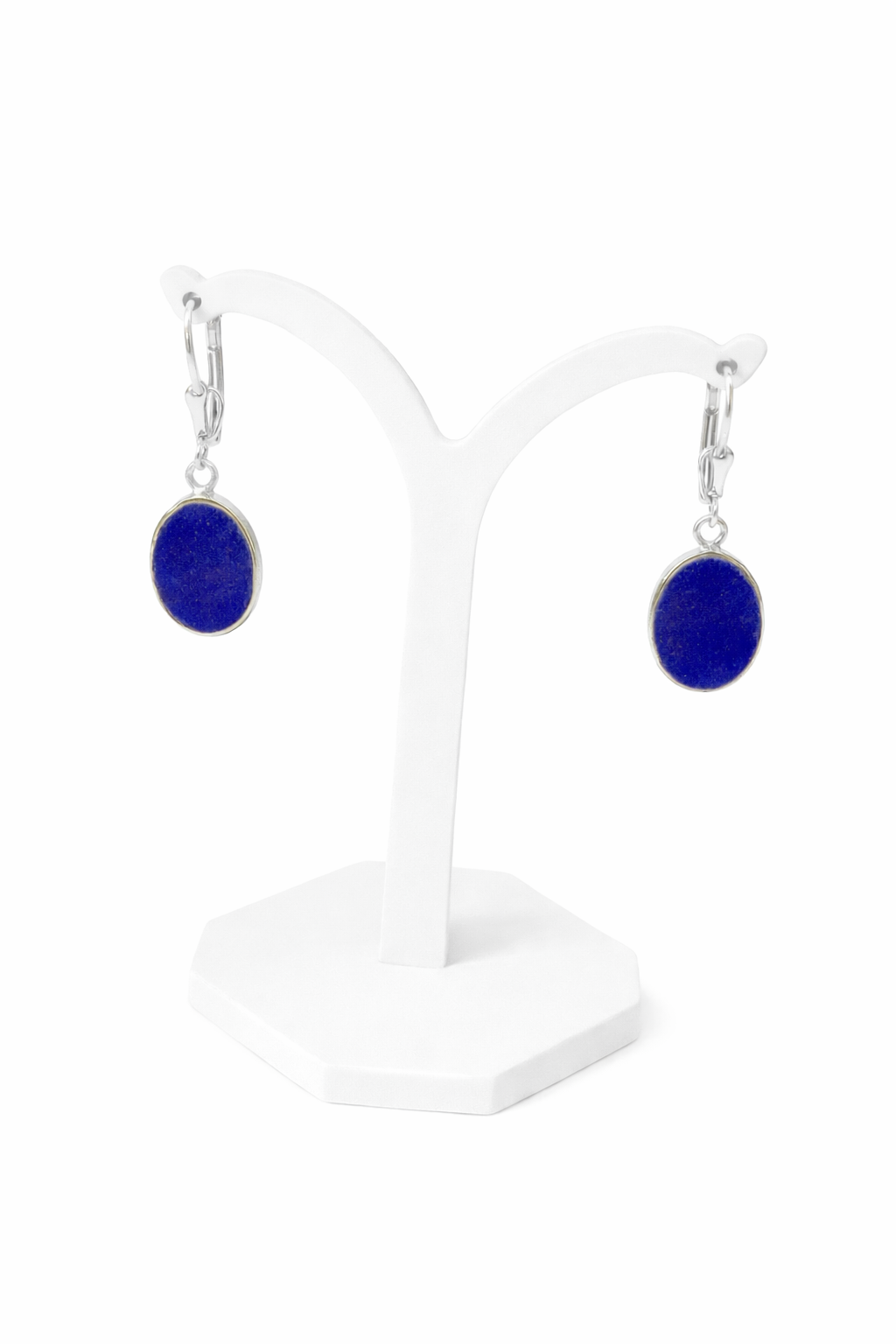 Ohrhänger mit Lapislazuli aus 925 Silber